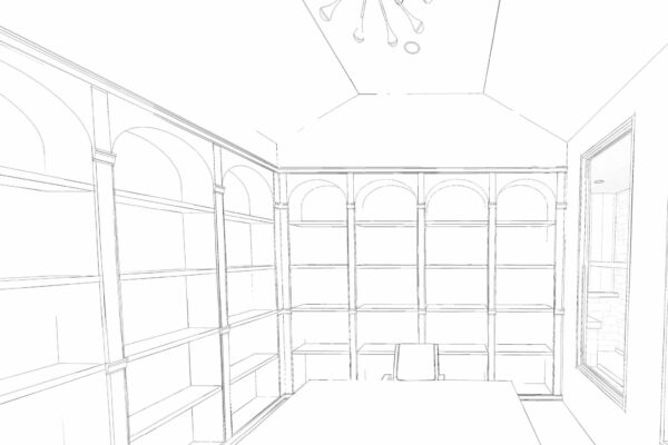 Herring Residence OFFICE BW