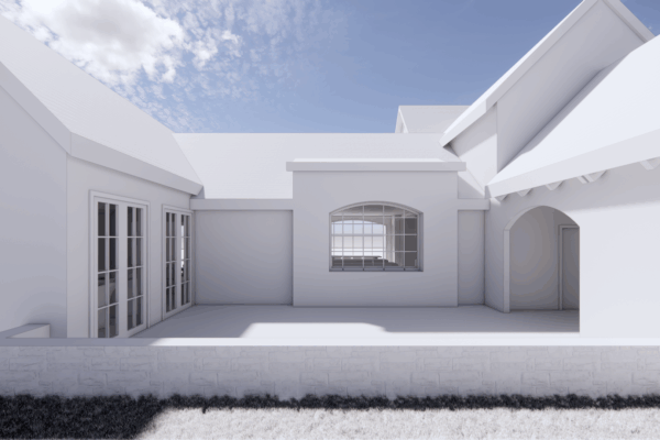 private cy outside kitchen