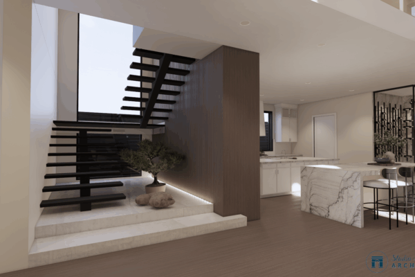 STAIRS . KITCHEN - PRELIM